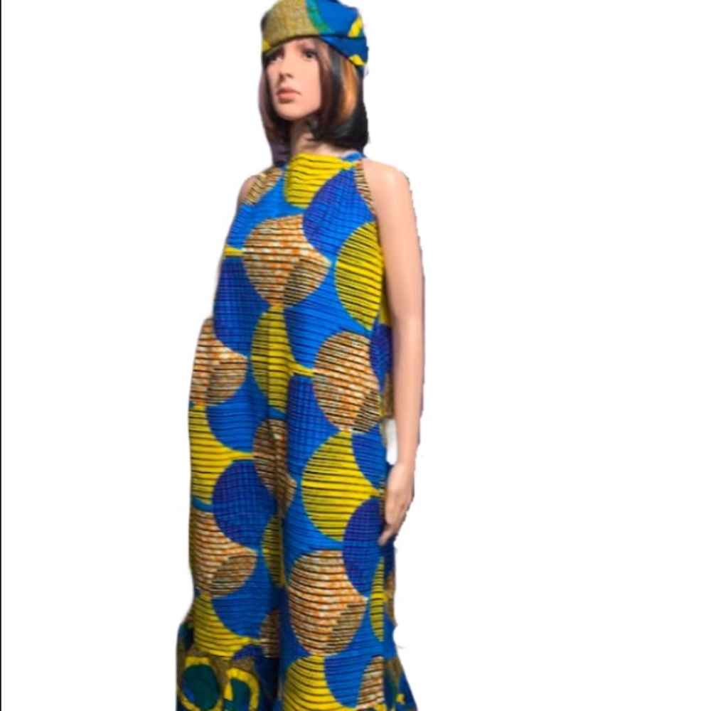 LONG LOOSE DRESS - Picture 2 of 12